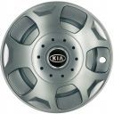 SKS 342 R15 Ковпаки для коліс з логотипом Kia (Комплект 4 шт.)