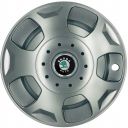 SKS 342 R15 Ковпаки для коліс з логотипом Skoda (Комплект 4 шт.)
