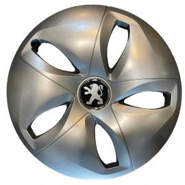 SKS 344 R15 Ковпаки для коліс з логотипом Peugeot (Комплект 4 шт.)