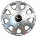 SKS 400 R16 Колпаки для колес с логотипом Hyundai (Комплект 4 шт.)