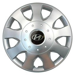 SKS 400 R16 Колпаки для колес с логотипом Hyundai (Комплект 4 шт.)