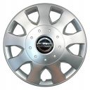 SKS 400 R16 Колпаки для колес с логотипом Nissan (Комплект 4 шт.)