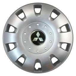 SKS 401 R16 Колпаки для колес с логотипом Mitsubishi (Комплект 4 шт.)