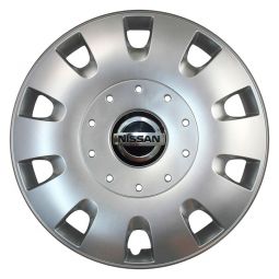 SKS 401 R16 Колпаки для колес с логотипом Nissan (Комплект 4 шт.)