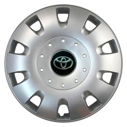 SKS 401 R16 Колпаки для колес с логотипом Toyota (Комплект 4 шт.)