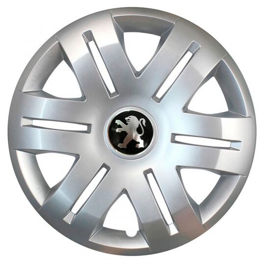 SKS 406 R16 Колпаки для колес с логотипом Peugeot (Комплект 4 шт.)