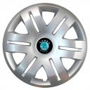 SKS 406 R16 Колпаки для колес с логотипом Skoda (Комплект 4 шт.)