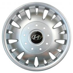 SKS 410 R16 Колпаки для колес с логотипом Hyundai (Комплект 4 шт.)