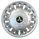 SKS 410 R16 Колпаки для колес с логотипом Mitsubishi (Комплект 4 шт.)