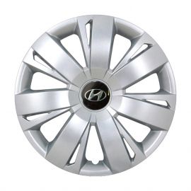 SKS 411 R16 Колпаки для колес с логотипом Hyundai (Комплект 4 шт.)