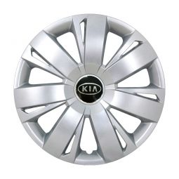 SKS 411 R16 Колпаки для колес с логотипом Kia (Комплект 4 шт.)
