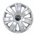 SKS 411 R16 Колпаки для колес с логотипом Nissan (Комплект 4 шт.)