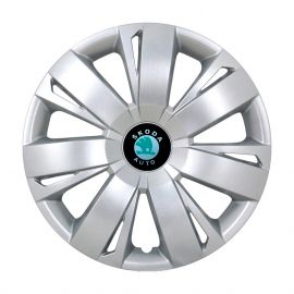 SKS 411 R16 Колпаки для колес с логотипом Skoda (Комплект 4 шт.)