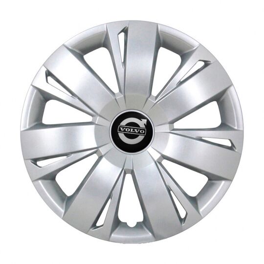 SKS 411 R16 Колпаки для колес с логотипом Volvo (Комплект 4 шт.)