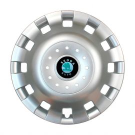 SKS 414 R16 Колпаки для колес с логотипом Skoda (Комплект 4 шт.)