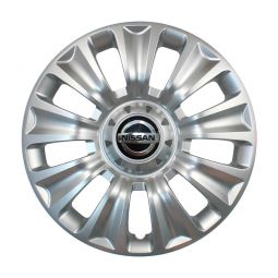 SKS 424 R16 Колпаки для колес с логотипом Nissan (Комплект 4 шт.)