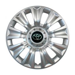 SKS 424 R16 Колпаки для колес с логотипом Toyota (Комплект 4 шт.)