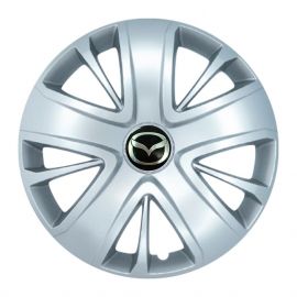 SKS 428 R16 Колпаки для колес с логотипом Mazda (Комплект 4 шт.)