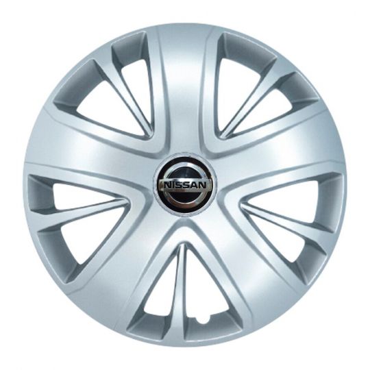 SKS 428 R16 Колпаки для колес с логотипом Nissan (Комплект 4 шт.)