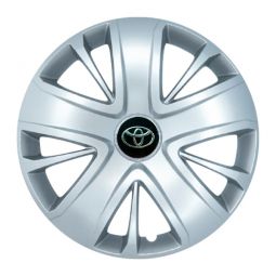 SKS 428 R16 Колпаки для колес с логотипом Toyota (Комплект 4 шт.)