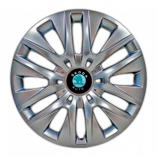SKS 429 R16 Колпаки для колес с логотипом Skoda (Комплект 4 шт.)