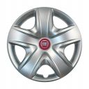 SKS 500 R17 Колпаки для колес с логотипом Fiat (Комплект 4 шт.)