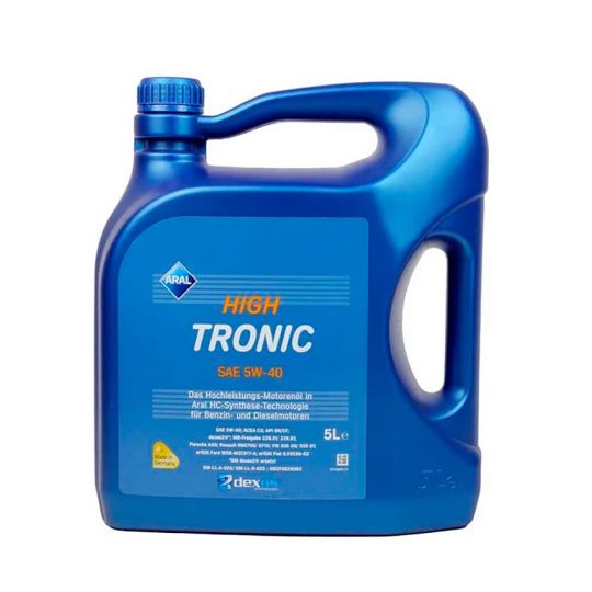 Aral моторна олива HighTronic 5W-40 5 л (1529f9) Aral моторна олива HighTronic 5W-40 5 л (1529f9)
