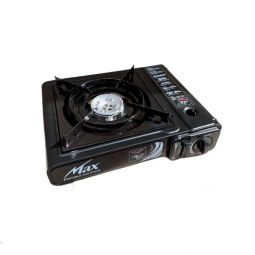 Max Плита туристическая (под баллон 450ml/220g + штуцер для шланга)