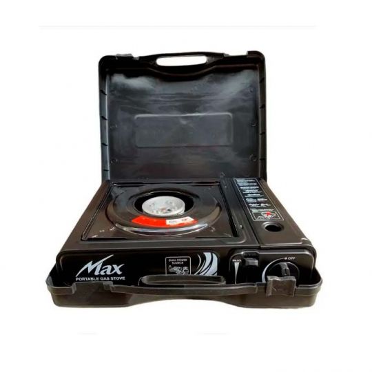 Max Плита туристическая (под баллон 450ml/220g + штуцер для шланга) Max Плита туристическая (под баллон 450ml/220g + штуцер для шланга)