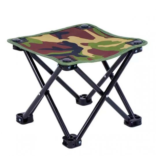 Стілець туристичний складаний, зелений Стілець туристичний складаний, зелений