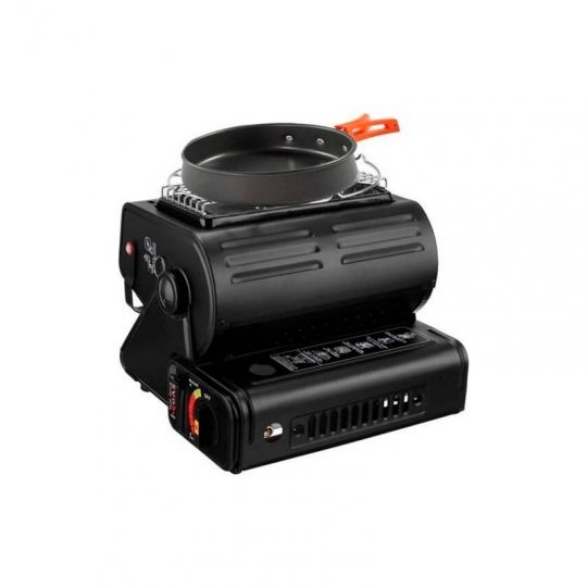 Газовый инфракрасный портативный обогреватель 1,3 КВТ (2 в 1 + газовая плита) Газовый инфракрасный портативный обогреватель 1,3 КВТ (2 в 1 + газовая плита)