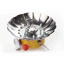 Сила Плита туристическая /портативный примус (под баллон 450ml/220g с лепестками от ветра) Сила Плита туристическая /портативный примус (под баллон 450ml/220g с лепестками от ветра)