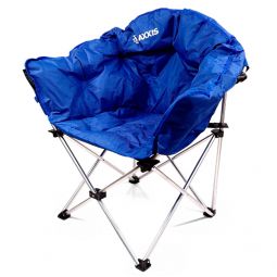 AXXIS Кресло складное Luna для пикника и рыбалки синий CraB-02 (Польша)