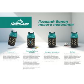 Nord Camp Композитний газовий балон 18.2л