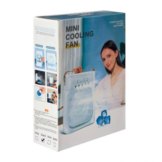 Вентилятор кондиціонер маленький настільний USB зволожувач Spray Fan XL-1290 Вентилятор кондиціонер маленький настільний USB зволожувач Spray Fan XL-1290