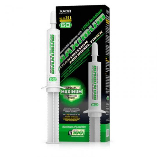 XADO Maximum Transmission for Diesel Truck атомарный кондиционер с ревитализантом 1 Stage
