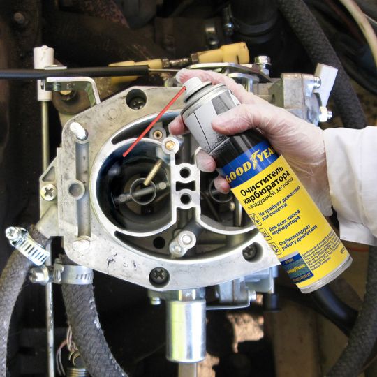 GOODYEAR Очиститель карбюратора и воздушной заслонки GOODYEAR Очиститель карбюратора и воздушной заслонки