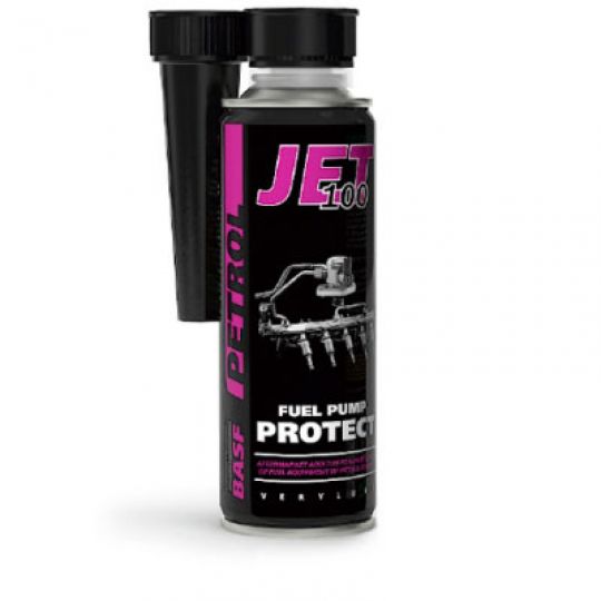 JET 100 Fuel Pump Protect Petrol - Средство для защиты топливной аппаратуры бензинового двигателя
