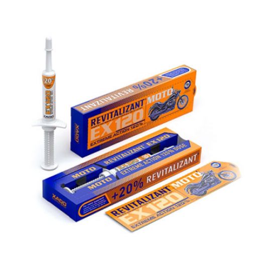 XADO EX120 Гель-ревитализант для мототехники XADO EX120 Гель-ревитализант для мототехники