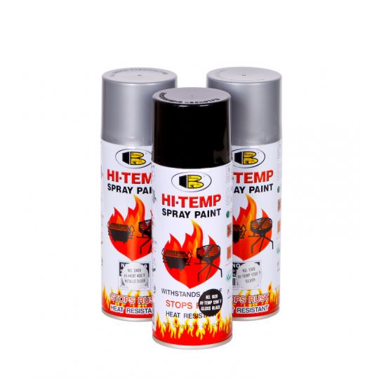 BOSNY Спрей-краска температуростойкая (205°С) 400 мл