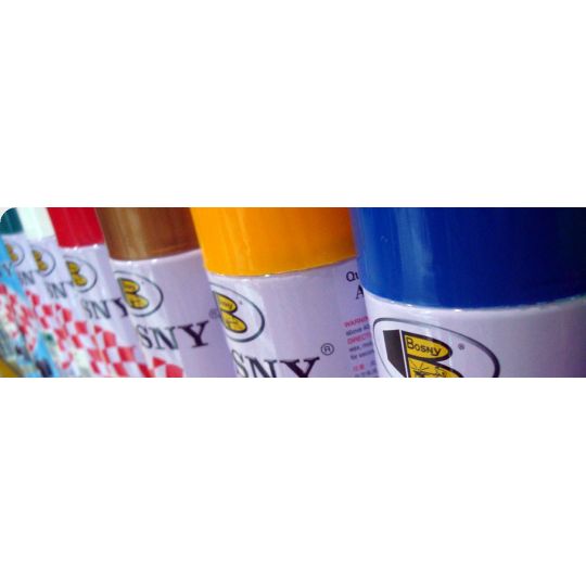 BOSNY Спрей-краска аэрозольная акриловая 400 мл