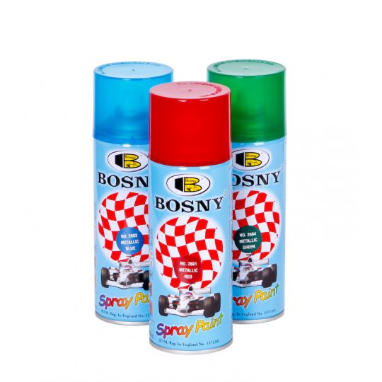 BOSNY Спрей-краска аэрозольная акриловая 400 мл