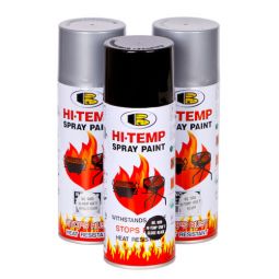 BOSNY Спрей-краска жаростойкая (650°С) 400 мл