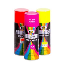 BOSNY Спрей-краска флюоресцентная аэрозольная акриловая 400 мл
