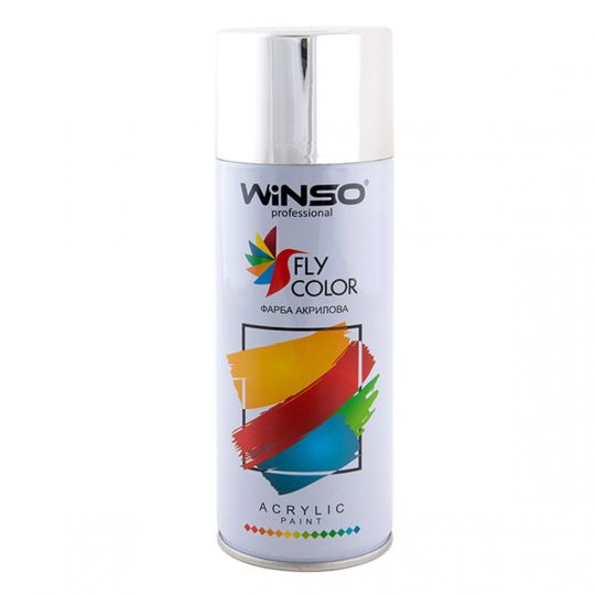 Winso Фарба акрилова Spray 450мл хром (BRIGHT CHROME)