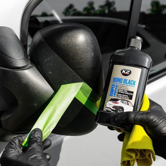 K2 Засіб догляду за шинами та чорними бамперами BONO BLACK, 500мл