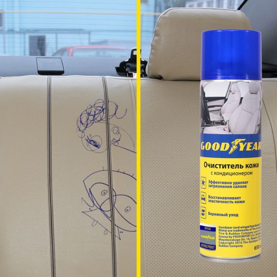 GOODYEAR Очиститель кожи с кондиционером GOODYEAR Очиститель кожи с кондиционером