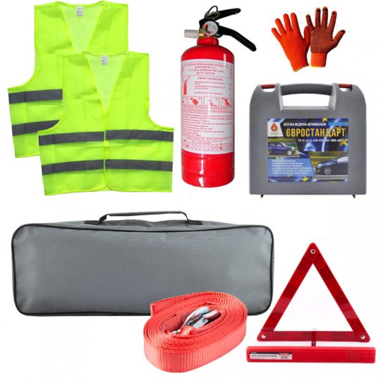 Lido Набір автомобіліста Євростандарт з тросом 4,5т Lido Набір автомобіліста Євростандарт з тросом 4,5т