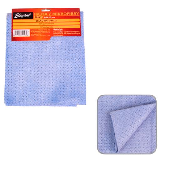 ELEGANT Салфетка EL 100 155 / микрофибра универс. голубая (40х50см)