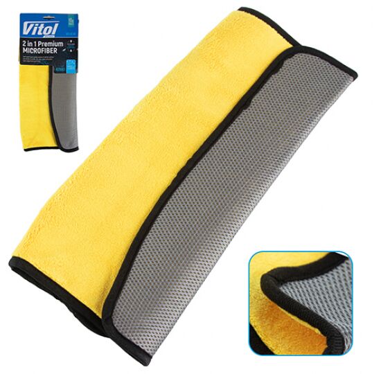 Vitol Автополотенце двухстороннее VRJ4240 (42х40см)